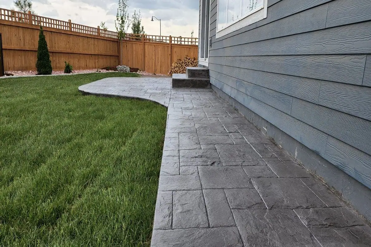 Stamped Concrete in Firestone