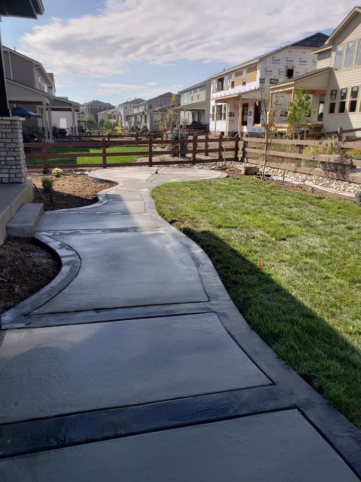 Fort Collins concrete sidewalk
