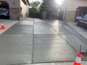 Concrete driveway, Custom Concrete Installation
