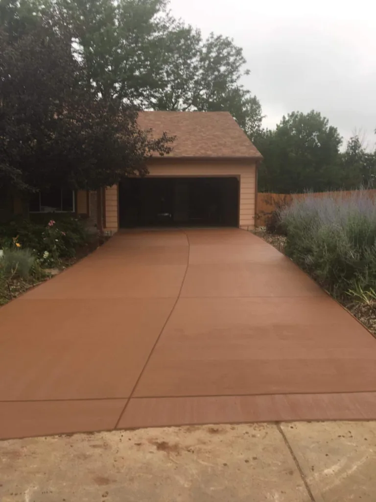 Fort Collins concrete driveway